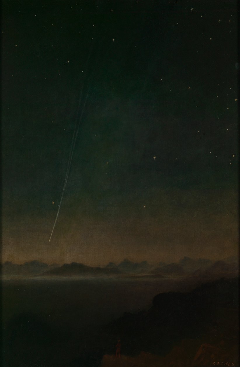 Den stora kometen 1843 av Charles Piazzi Smyth