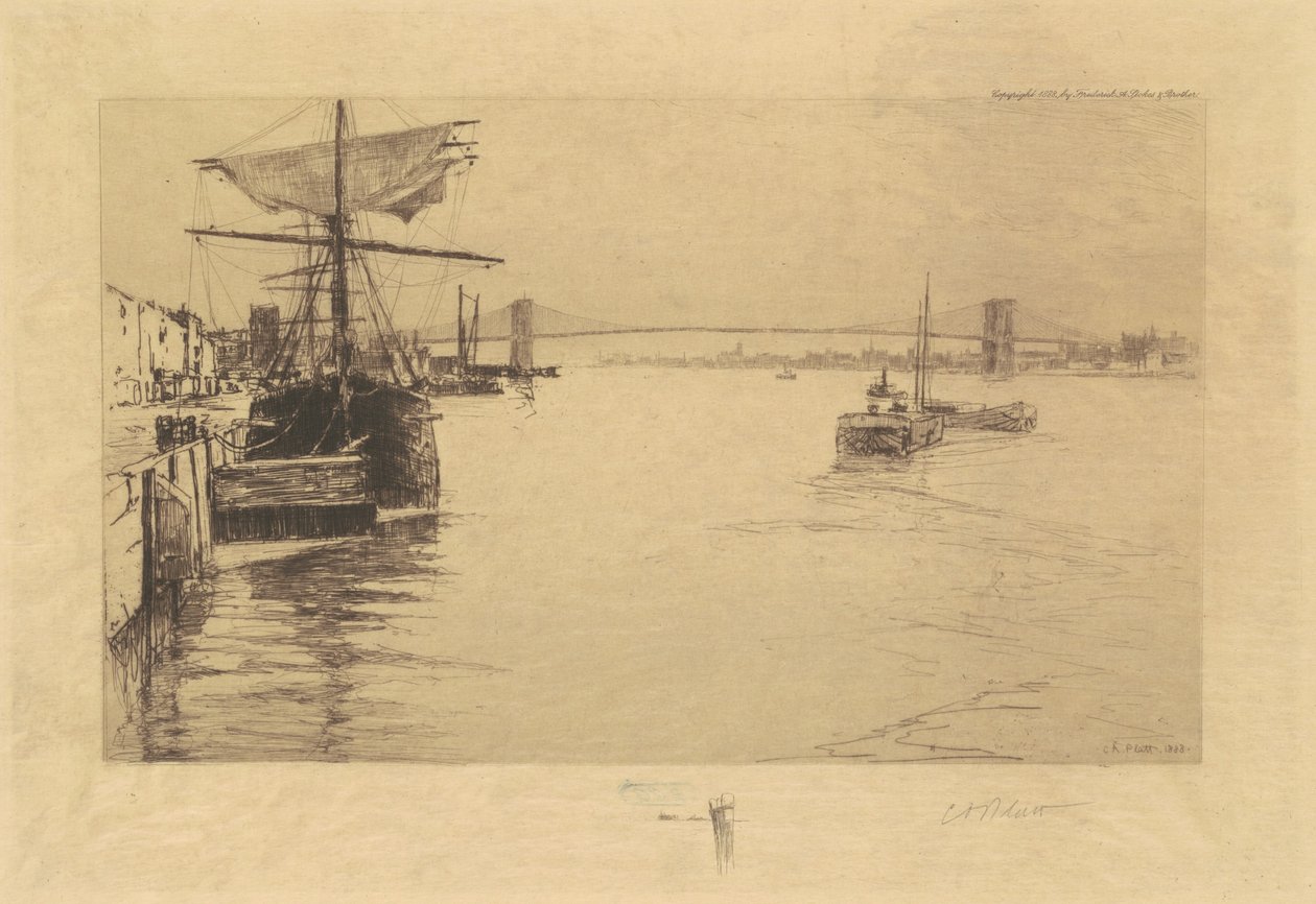 Brooklyn Bridge av Charles Platt A.