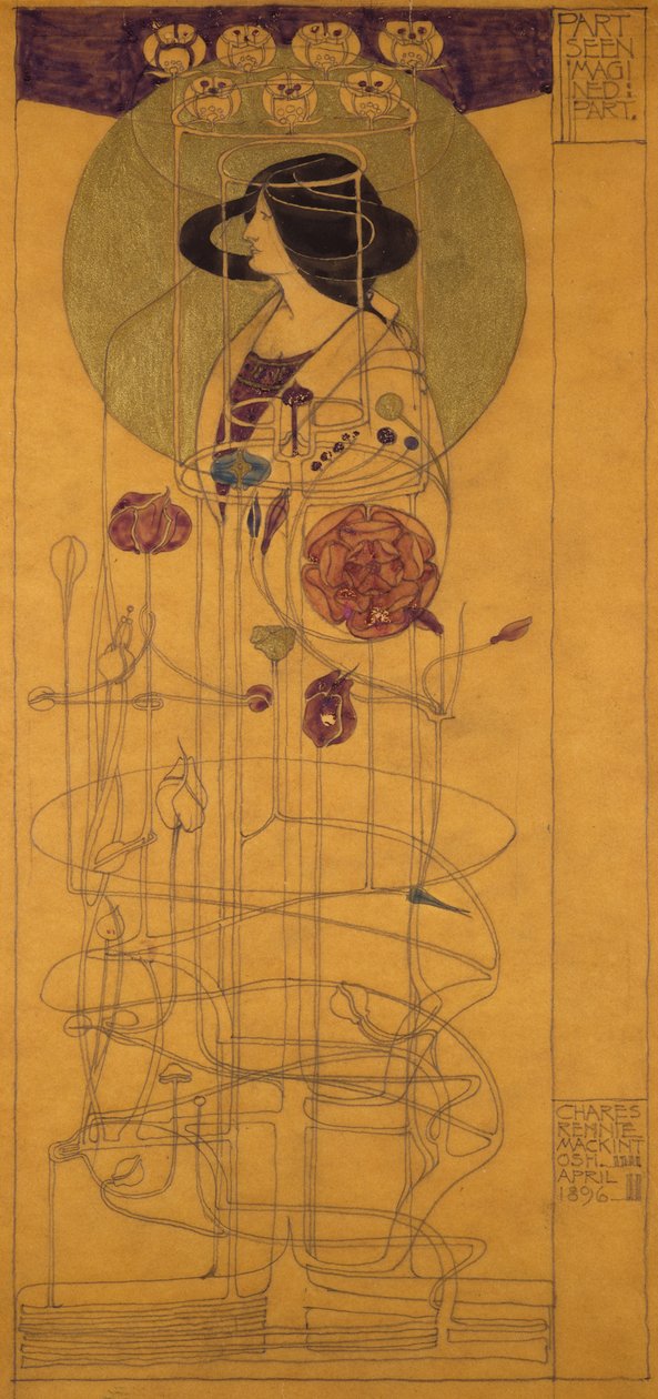 Del sett, föreställd del av Charles Rennie Mackintosh