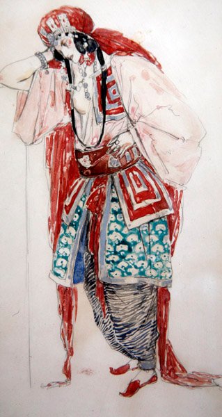 Orientalisk kostym av Charles Ricketts