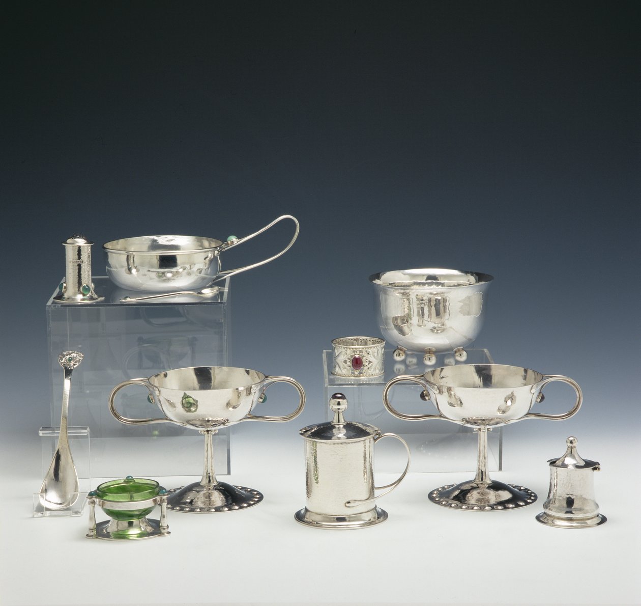 Silverarbete, ca 1900-06 (silver) av Charles Robert Ashbee