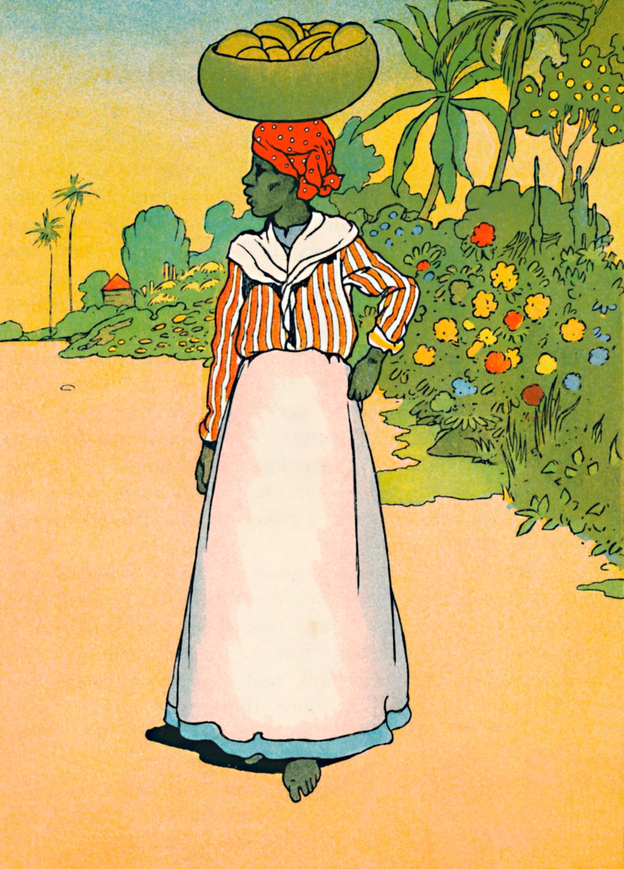 A Street in Jamaica, 1912 av Charles Robinson