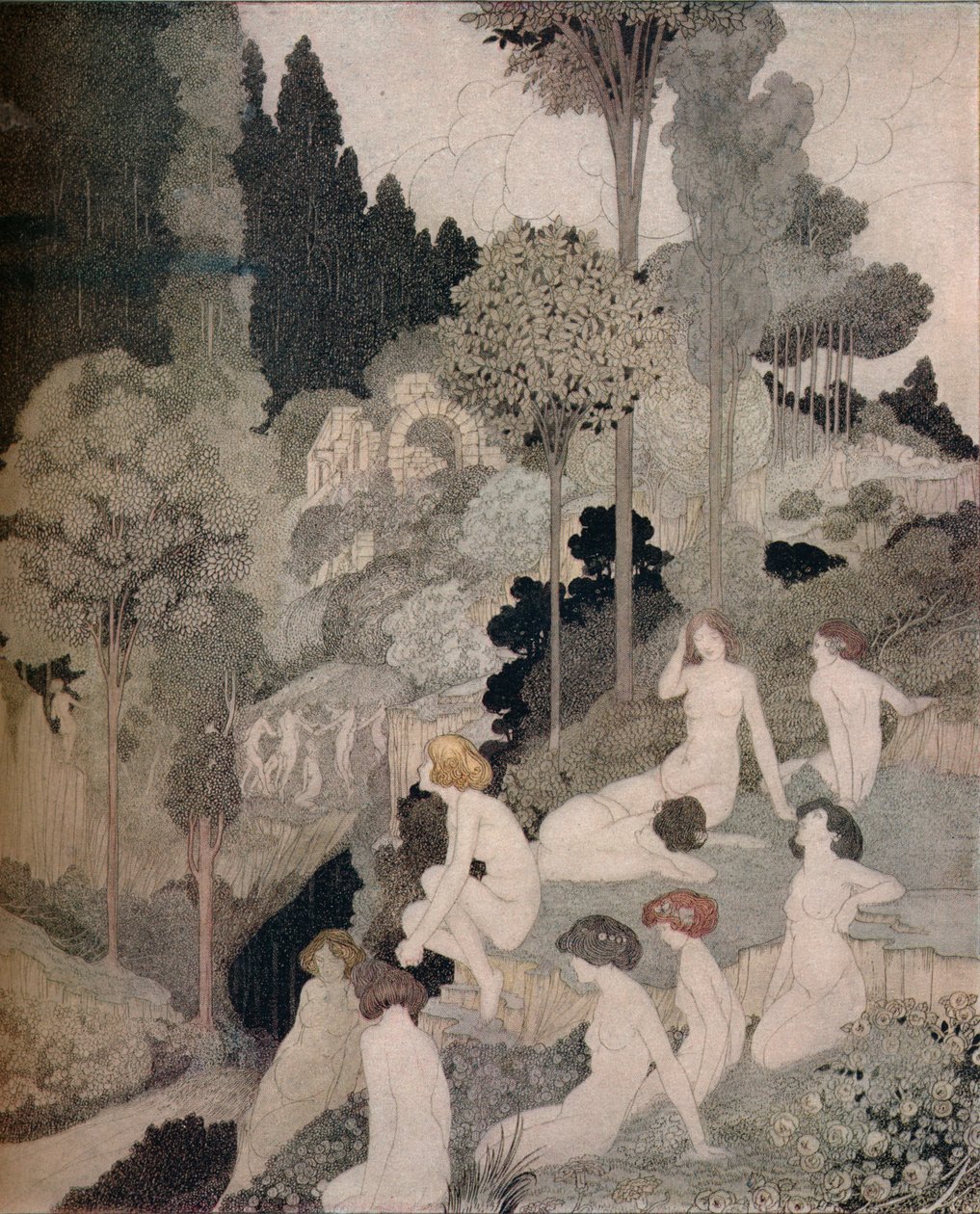 An Autumn Interlude, c1910 av Charles Robinson