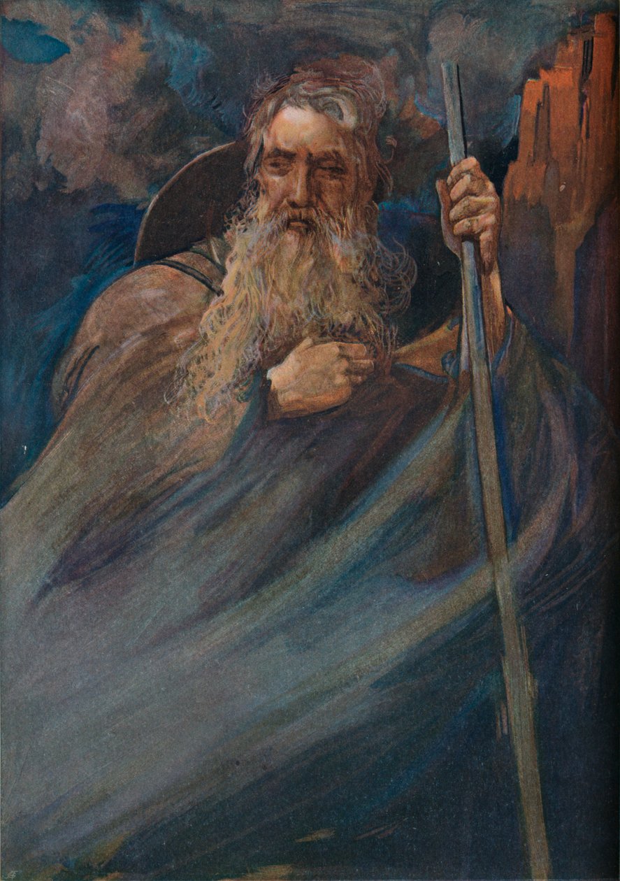 Vandraren, c1900 1902 av Charles Robinson
