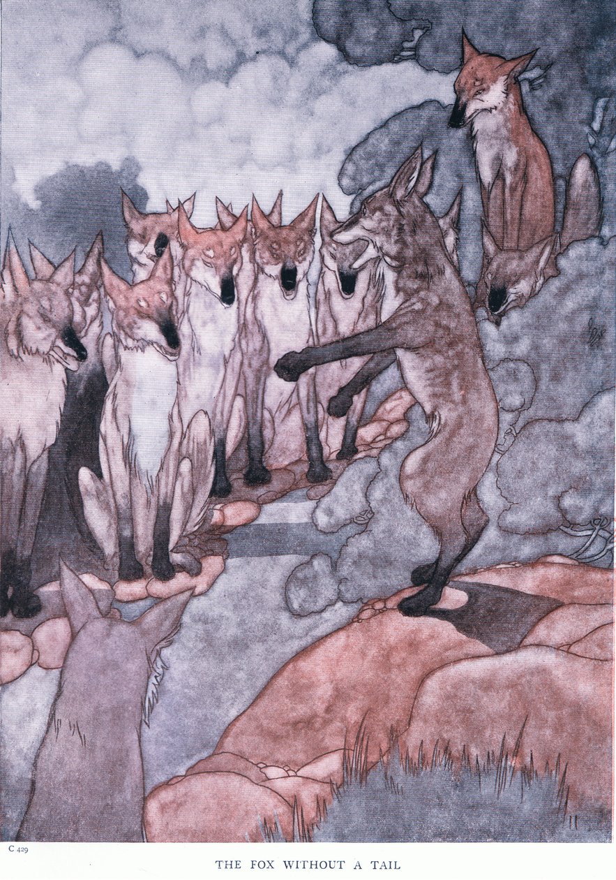 Räven utan svans, 1930-tal av Charles Robinson