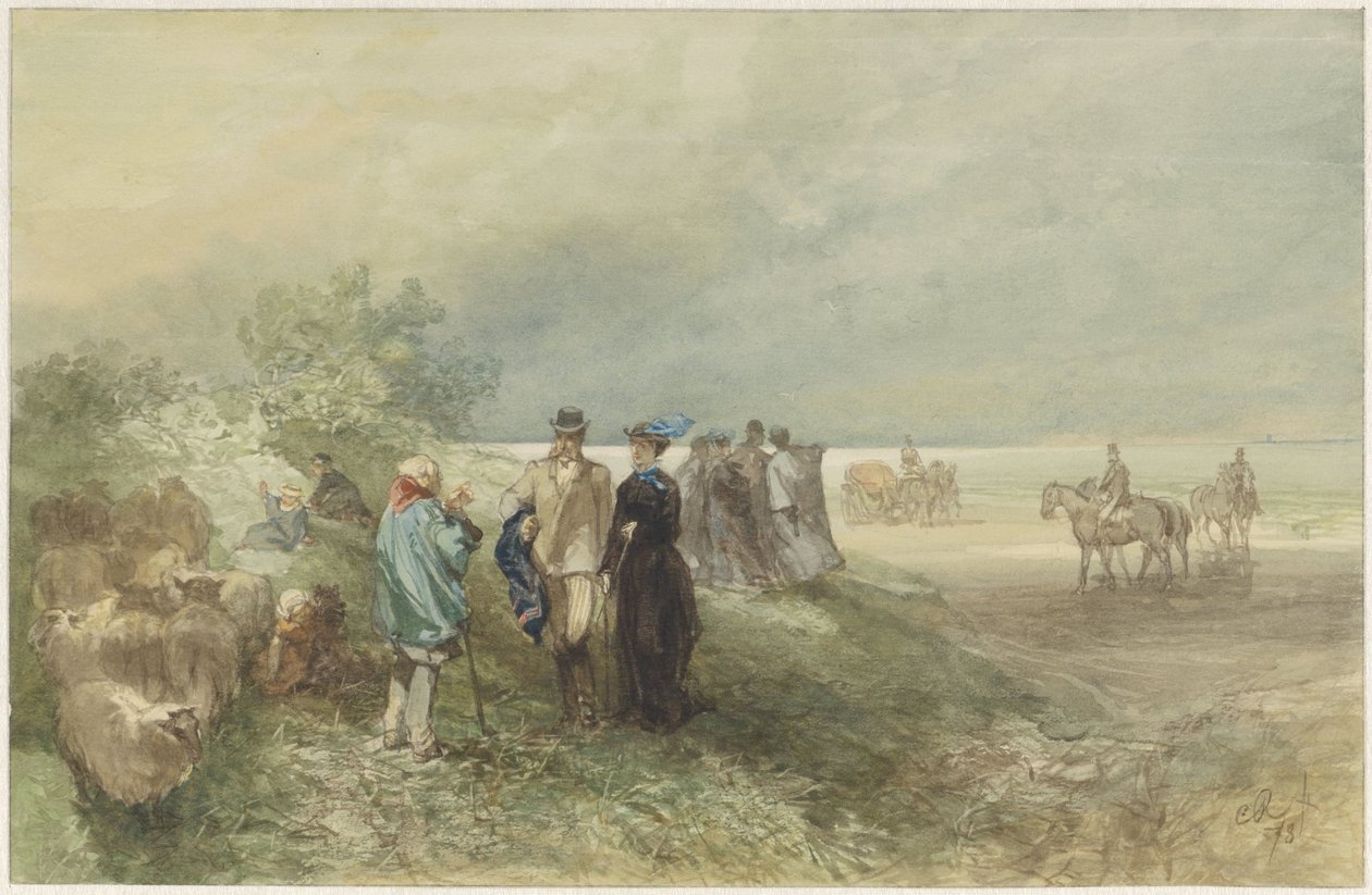 På kusten av Zuiderzee av Charles Rochussen