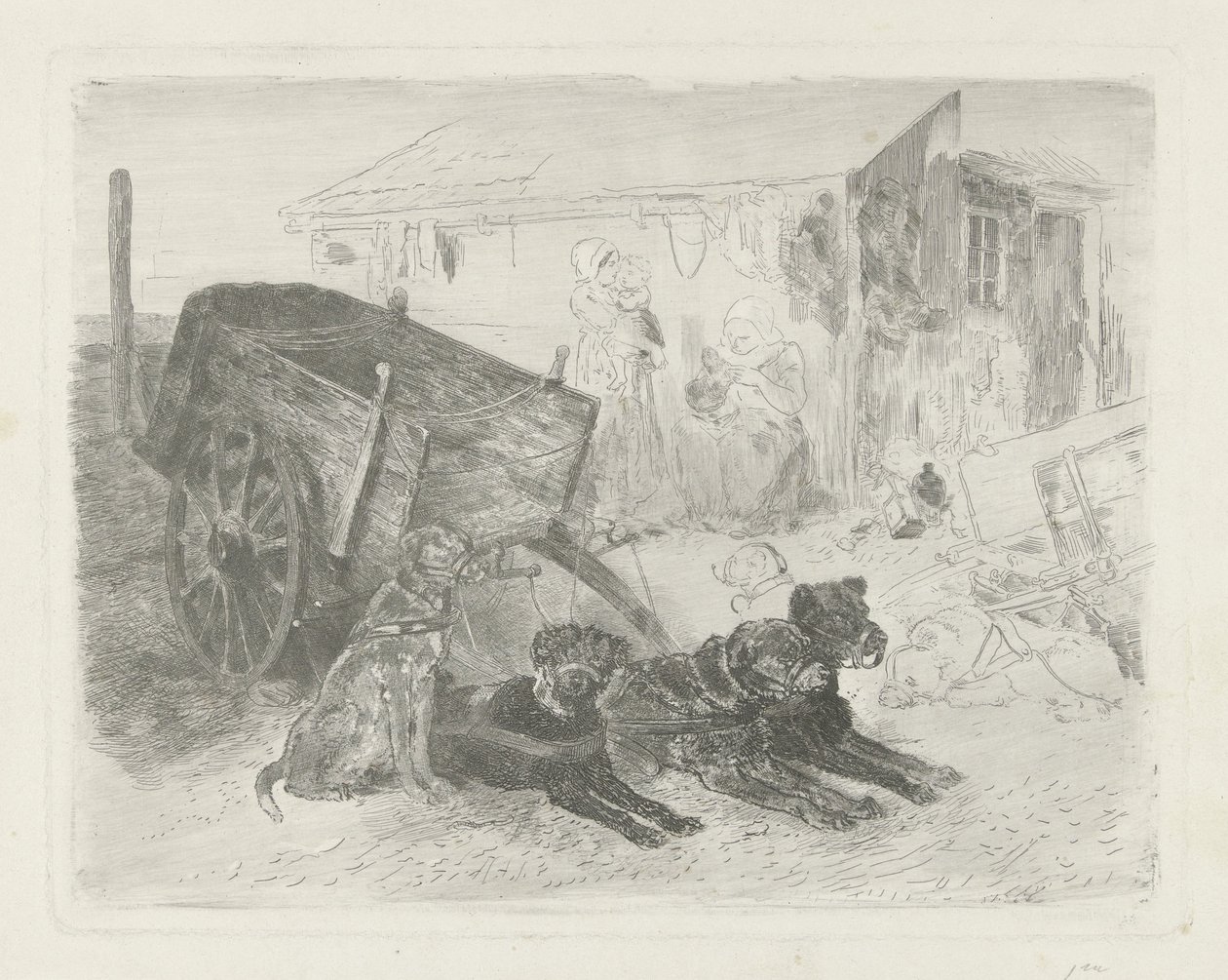 Hundkärran av Charles Rochussen