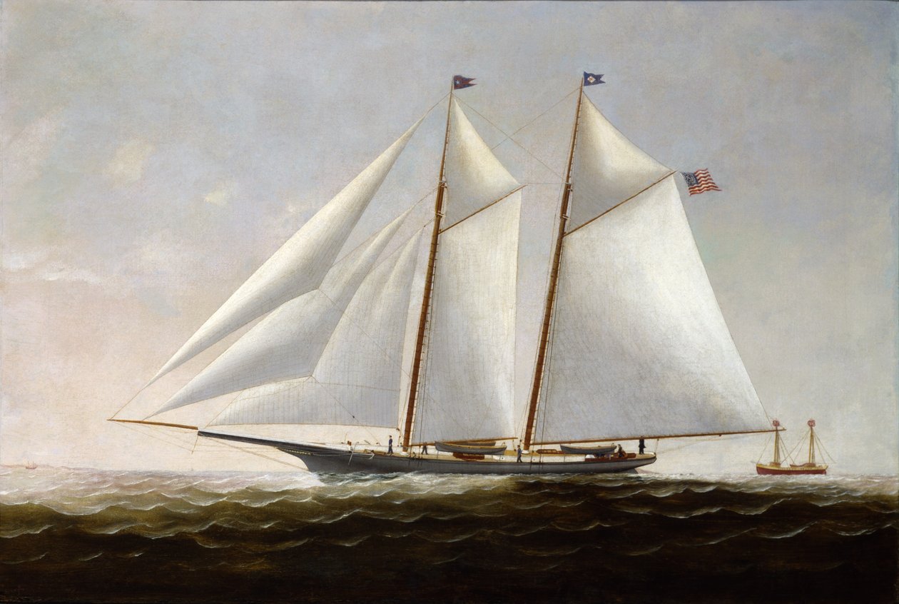 Yachten America av Charles S. Raleigh