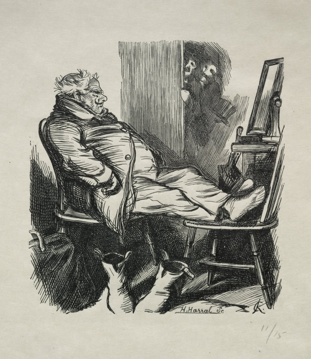 Hur jag tappade mina morrhår av Charles Samuel Keene