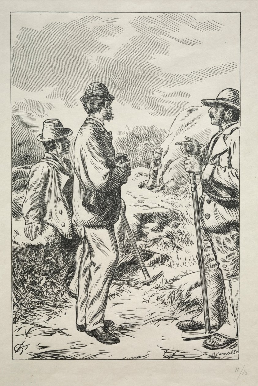 De tre namnen, 1869. av Charles Samuel Keene