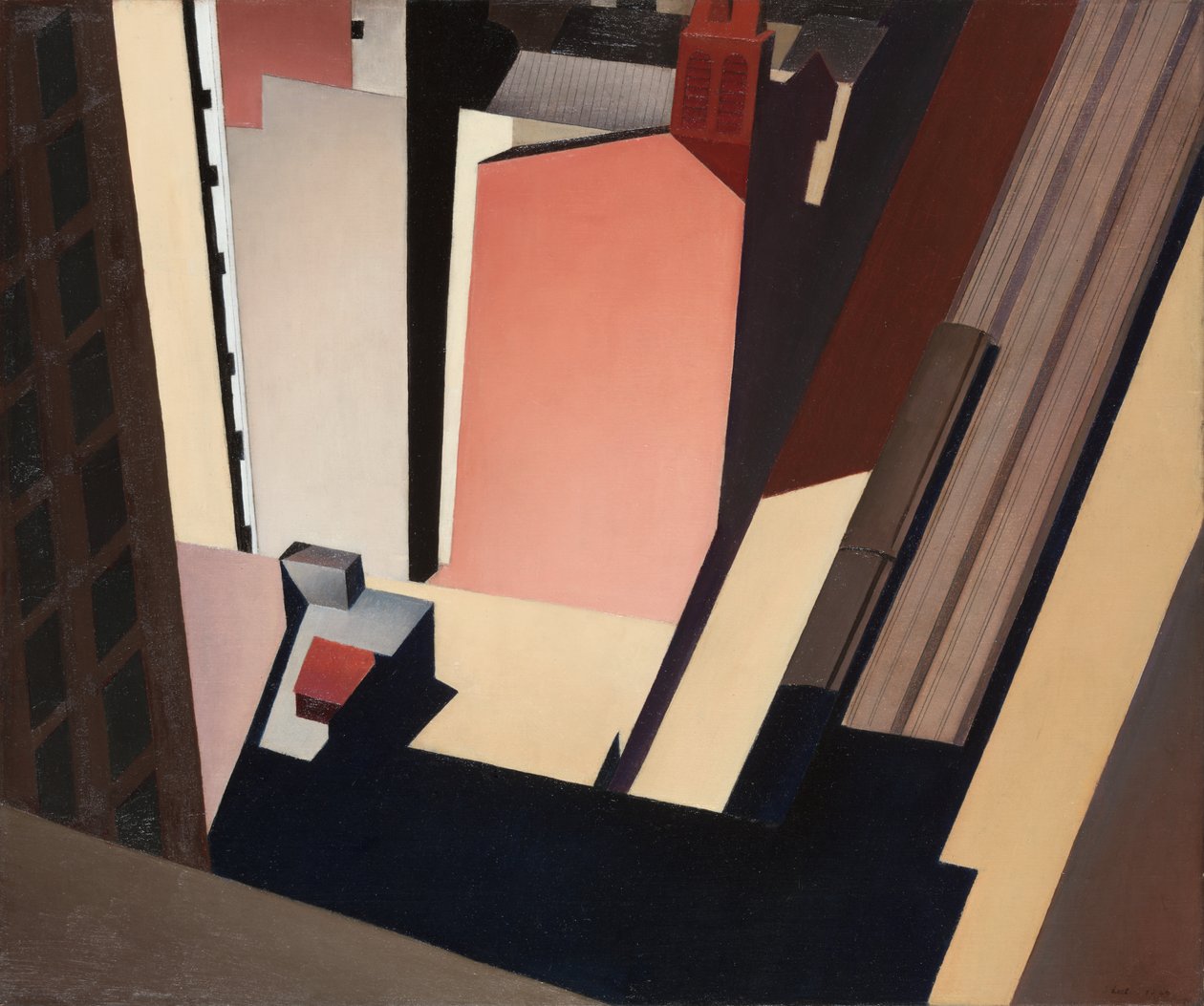Kyrkgatan El av Charles Sheeler