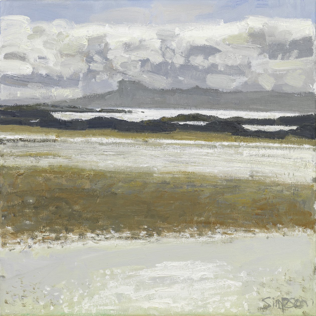 Sgurr, 2016 (olja på duk) av Charles Simpson