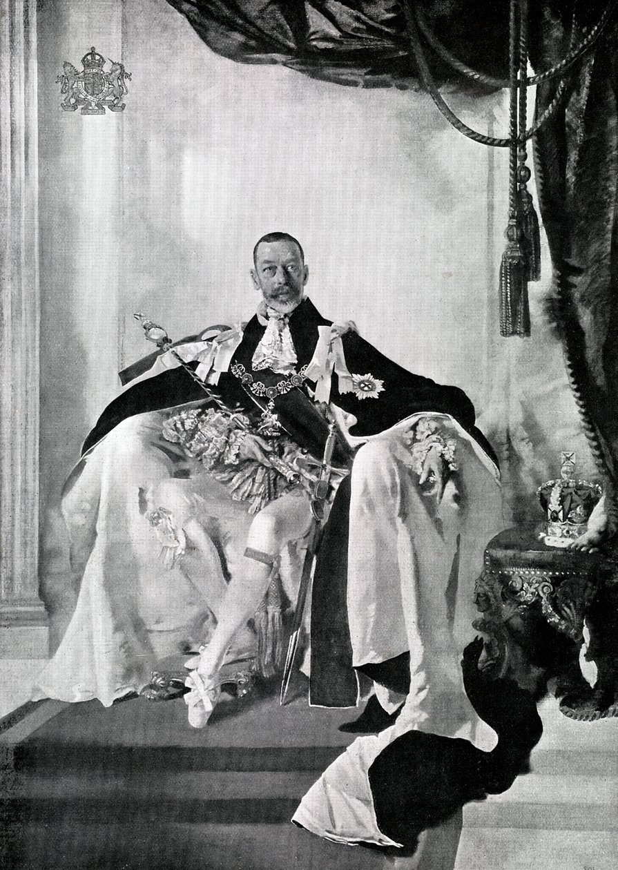 George V, 1924 av Charles Sims