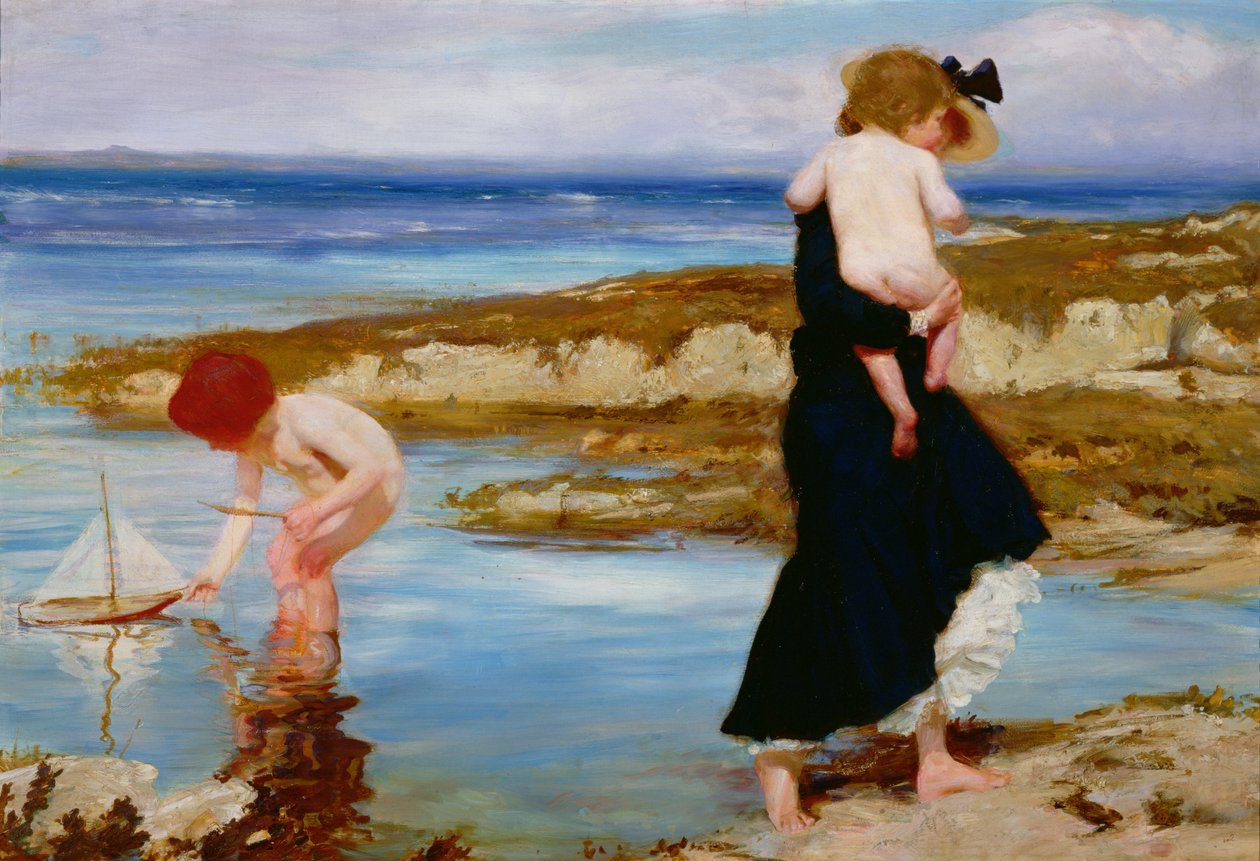 Vattenbarn, 1903 av Charles Sims