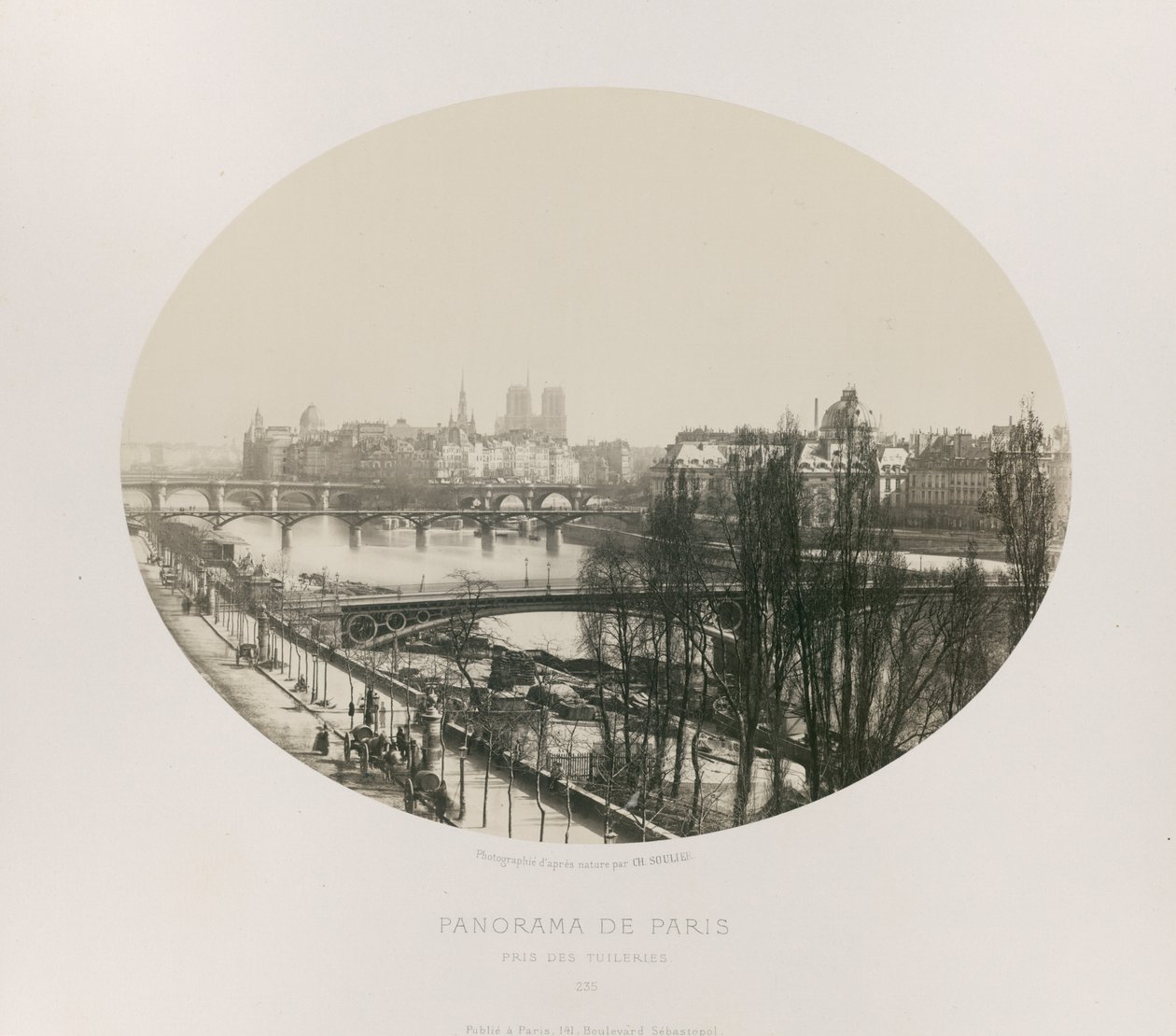 Pris des Tuileries av Charles Soulier