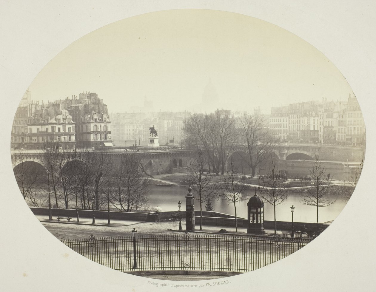 Pont Neuf i Paris av Charles Soulier