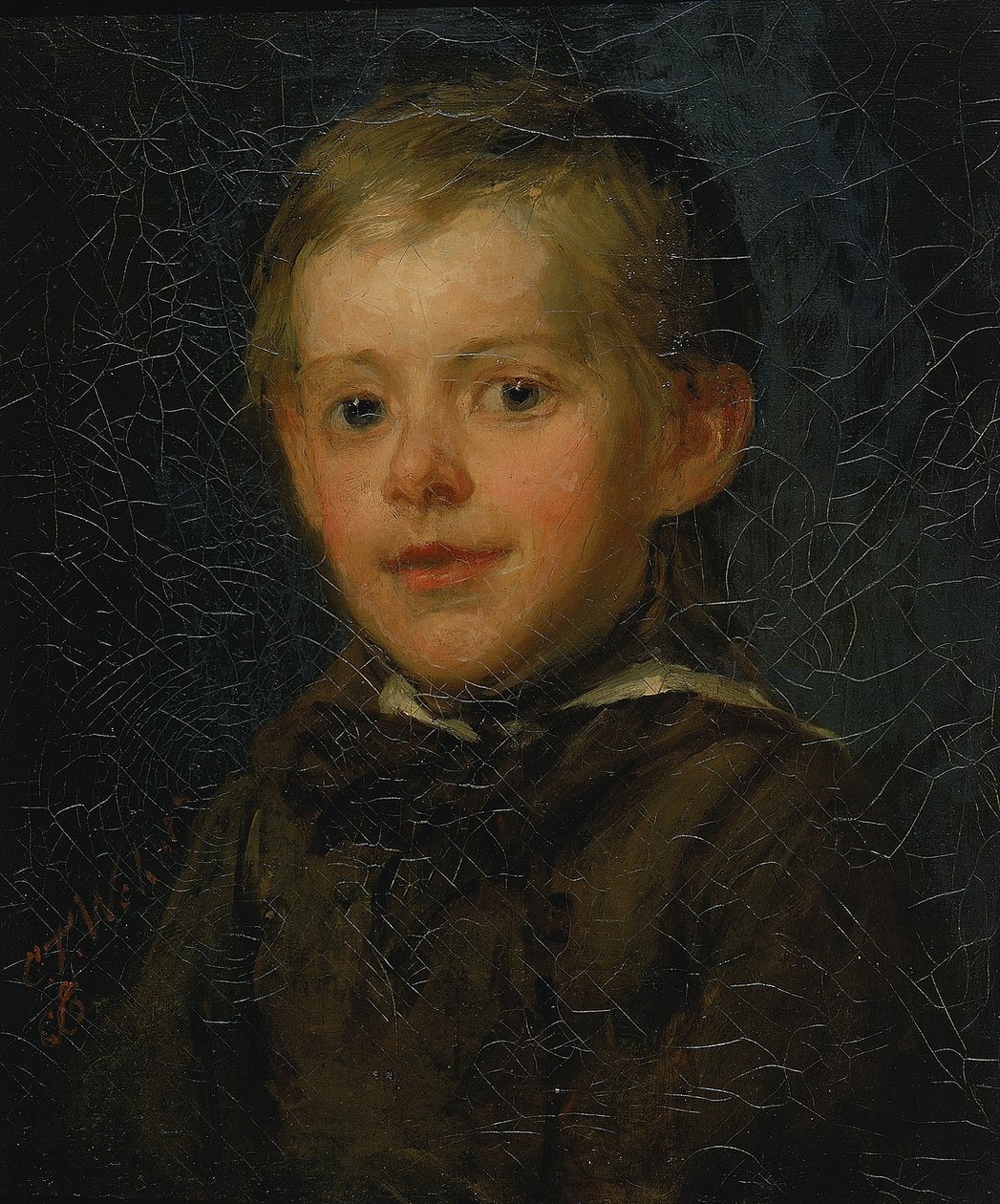 Porträtt av en pojke av Charles T. Webber