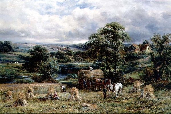 Skördetid, en engelsk sommar av Charles Thomas Burt