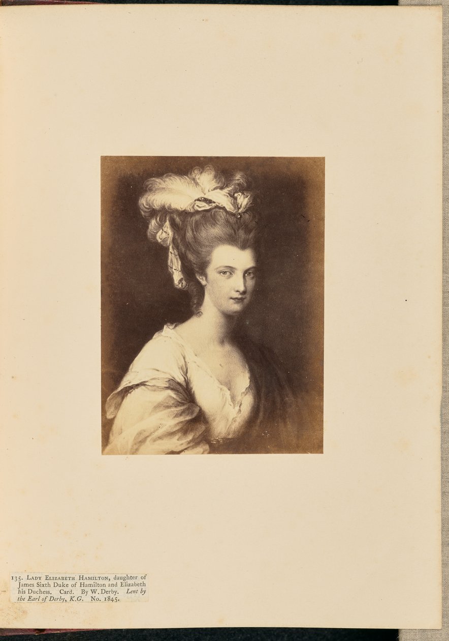 Lady Elizabeth Hamilton av Charles Thurston Thompson