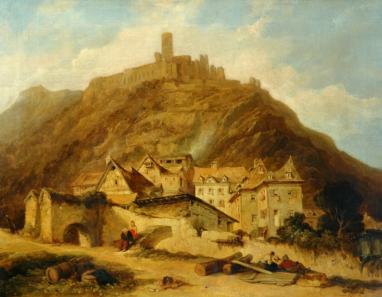 St Goar vid Rhen av Charles Tomkins