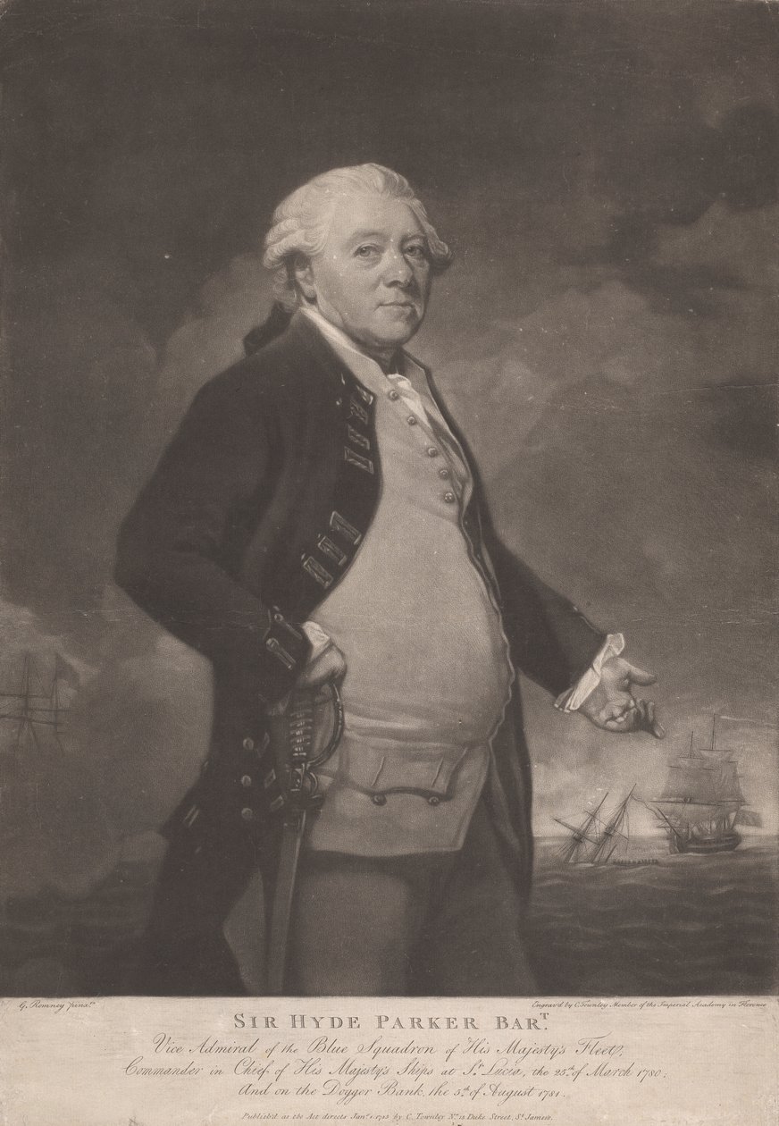 Sir Hyde Parker av Charles Townley
