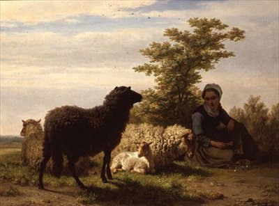 Herdinnan av Charles Tschaggeny
