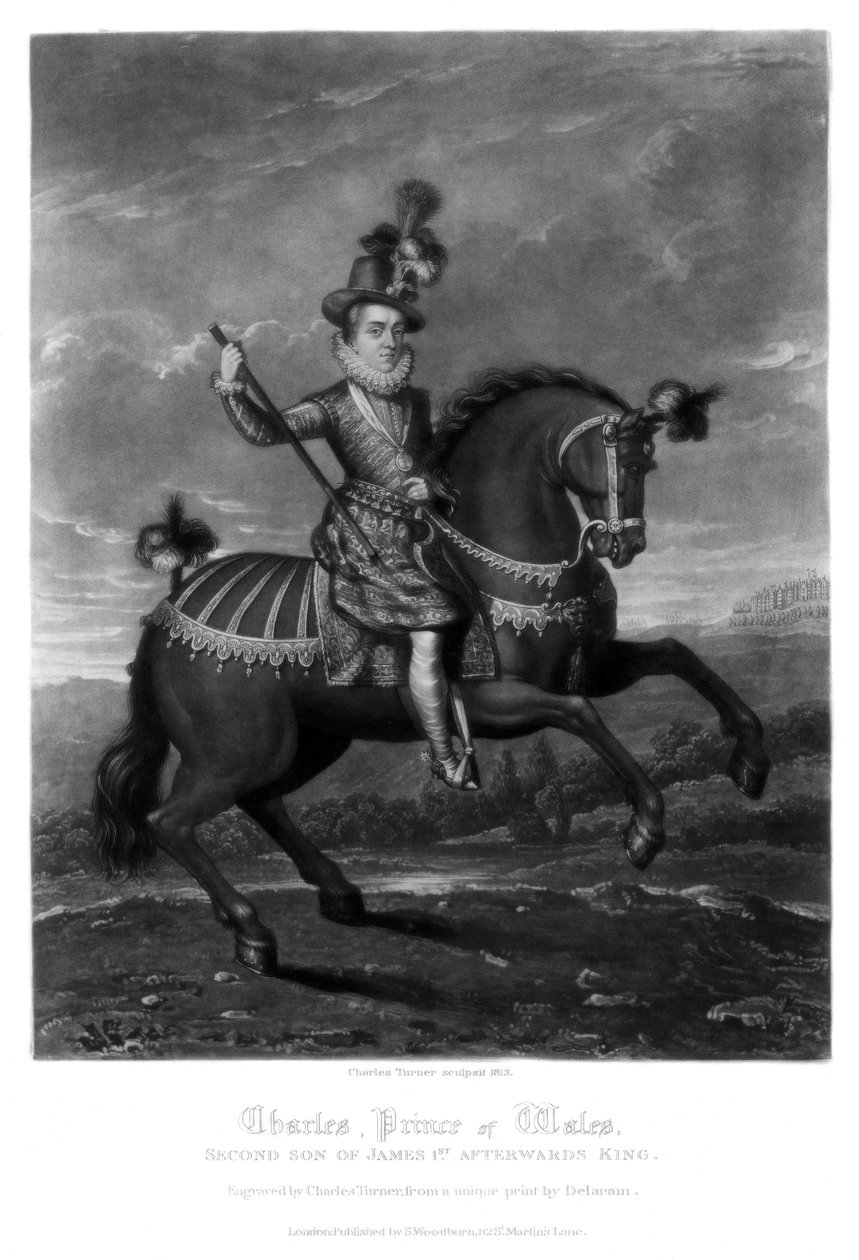 Charles, prins av Wales, 1816. av Charles Turner