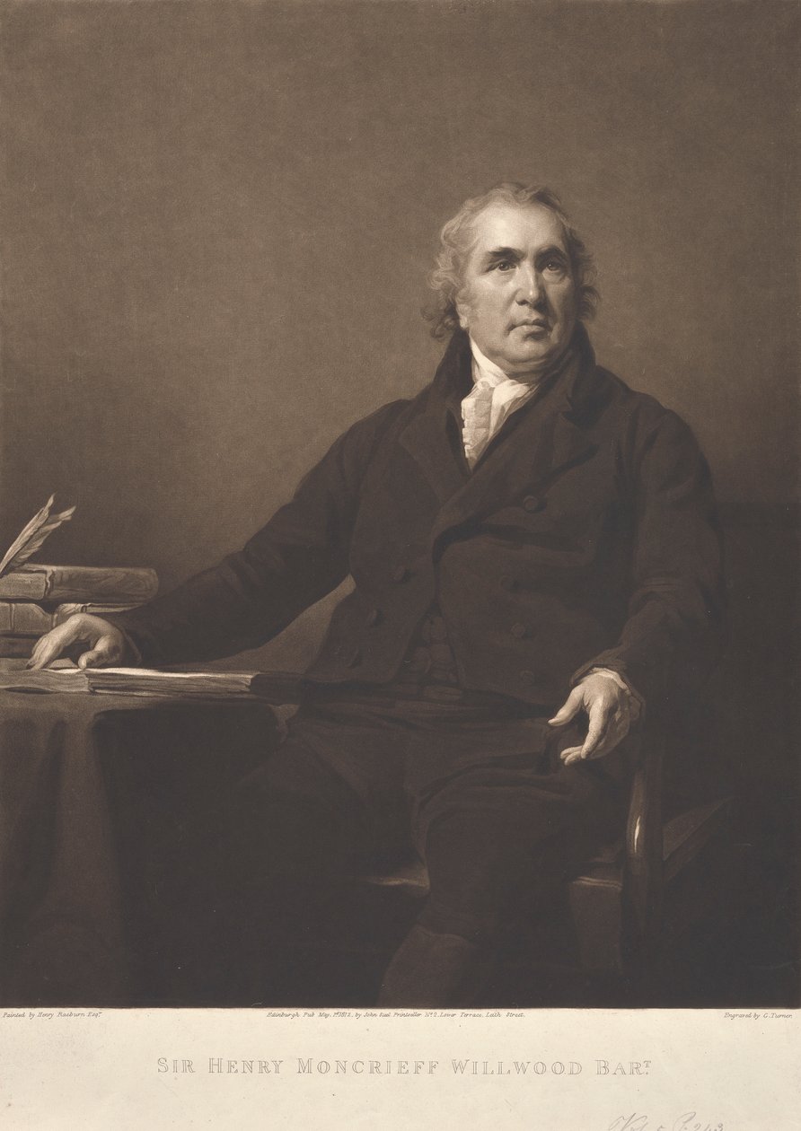Sir Henry Moncrieff Willwood av Charles Turner