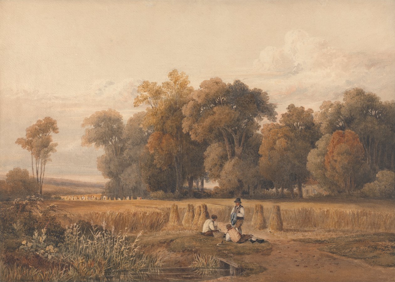 Skörd - Middagsvilan av Charles Vincent Barber