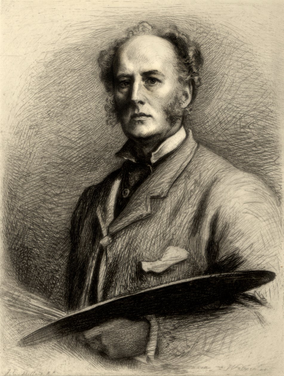 John Everett Millais, brittisk konstnär, c1880-1882. av Charles Waltner