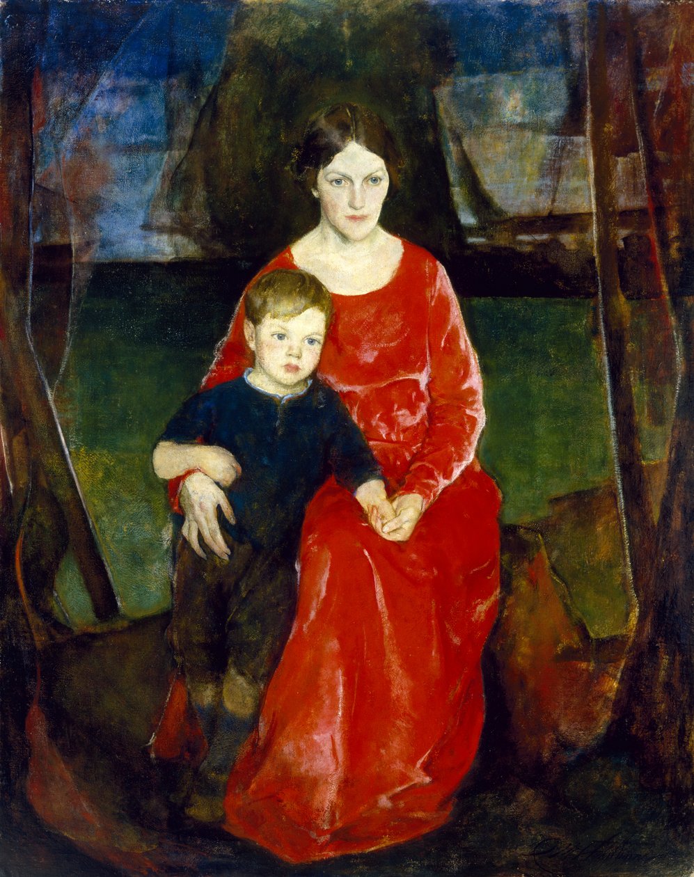 American Motherhood, 1922 av Charles Webster Hawthorne