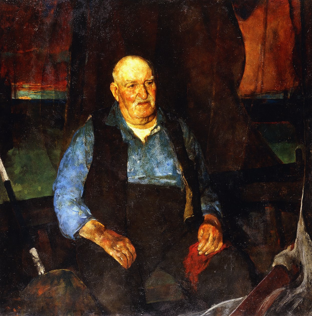Förste styrman av Charles Webster Hawthorne