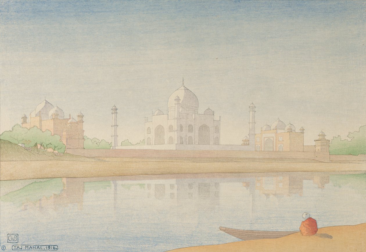 Taj Mahal av Charles William Bartlett