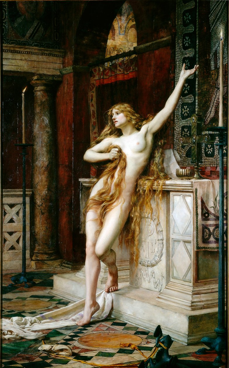 Hypatia, 1885 av Charles William Mitchell