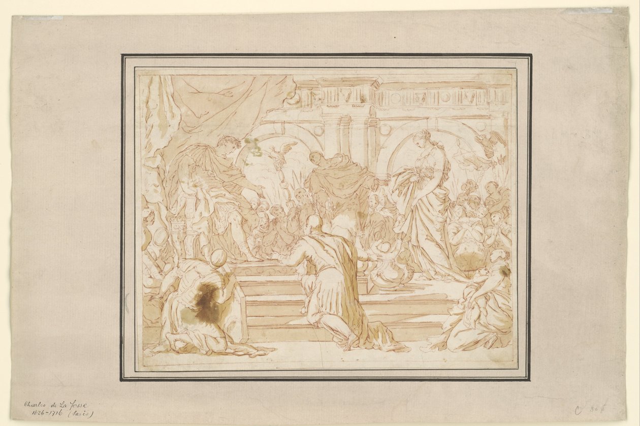 Storsintheten hos Scipio av Charles de Lafosse (possibly)