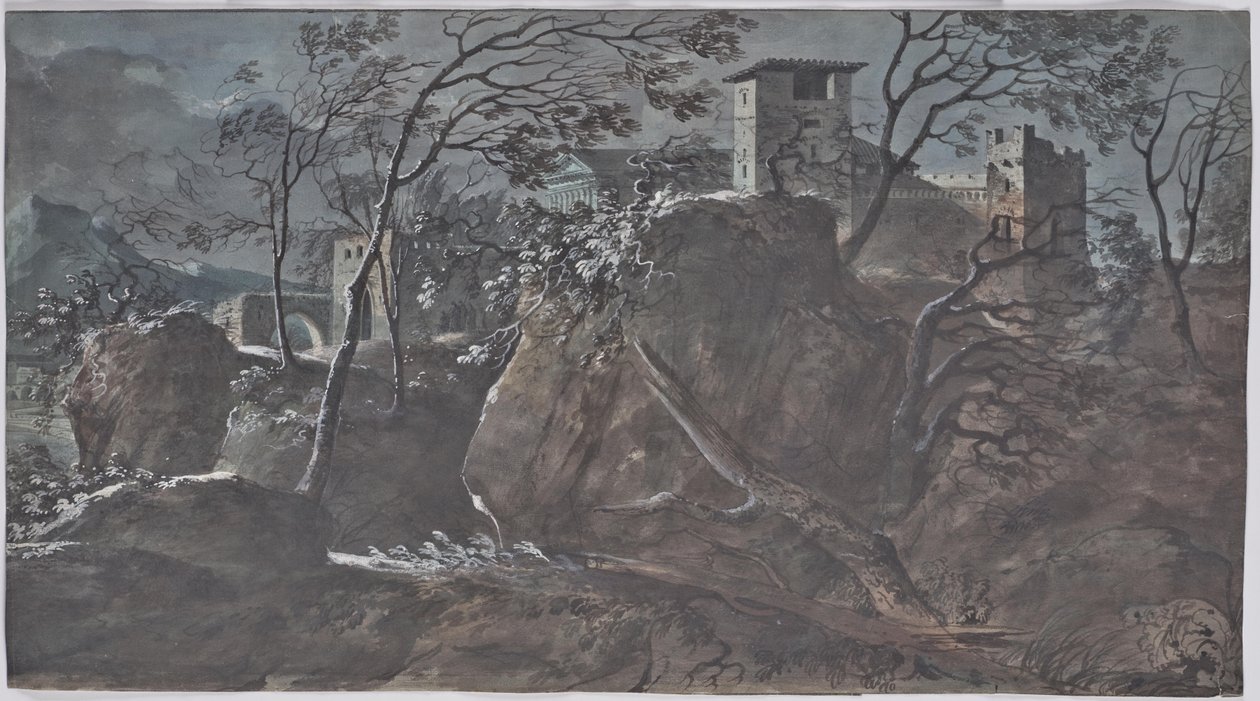 Forntida flodlandskap av Charles de Thomas