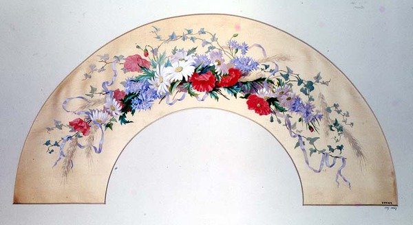 Design för en fläkt av Charlotte James