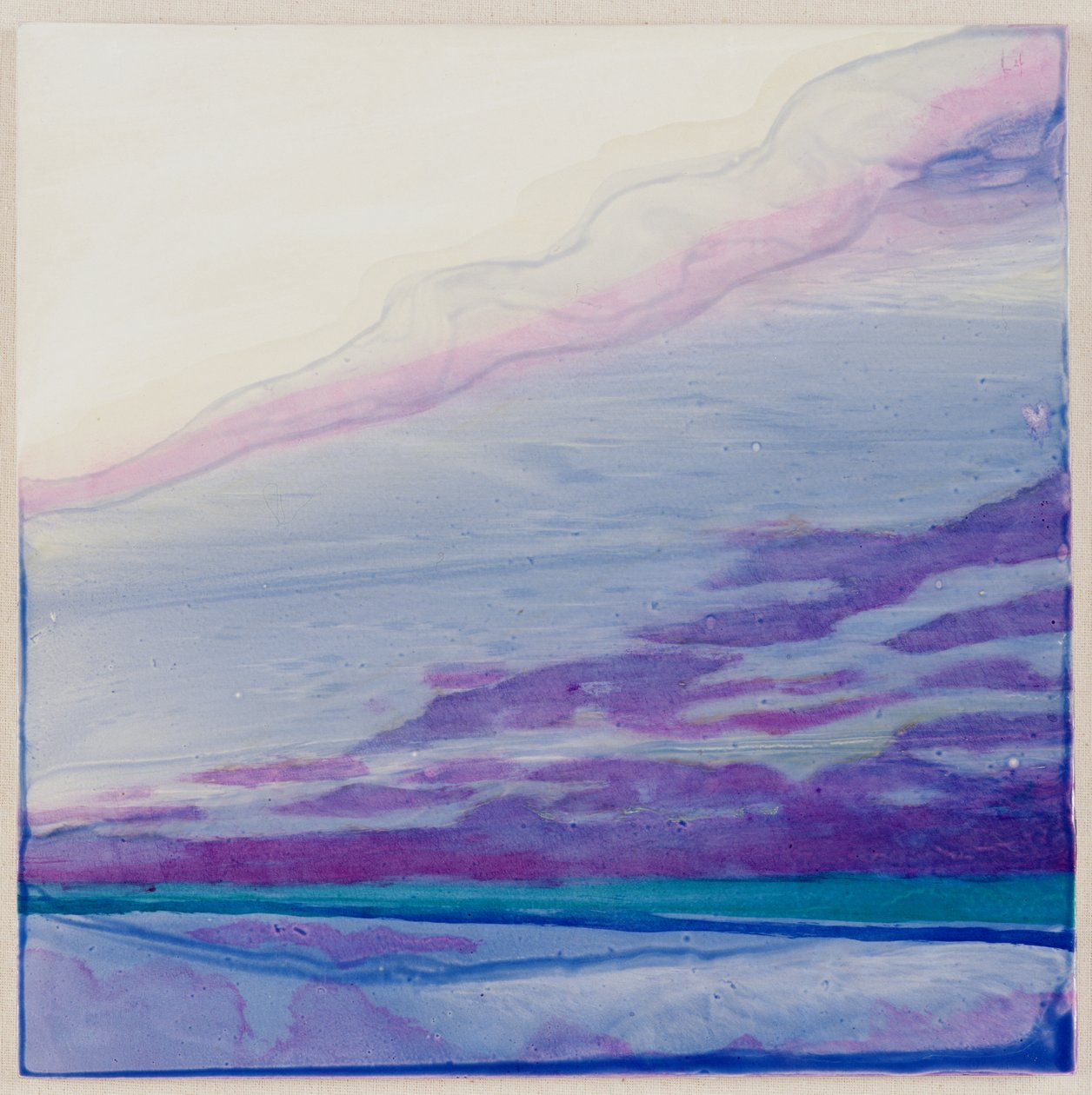Caimant, 2000 (olja på gips) av Charlotte Johnstone
