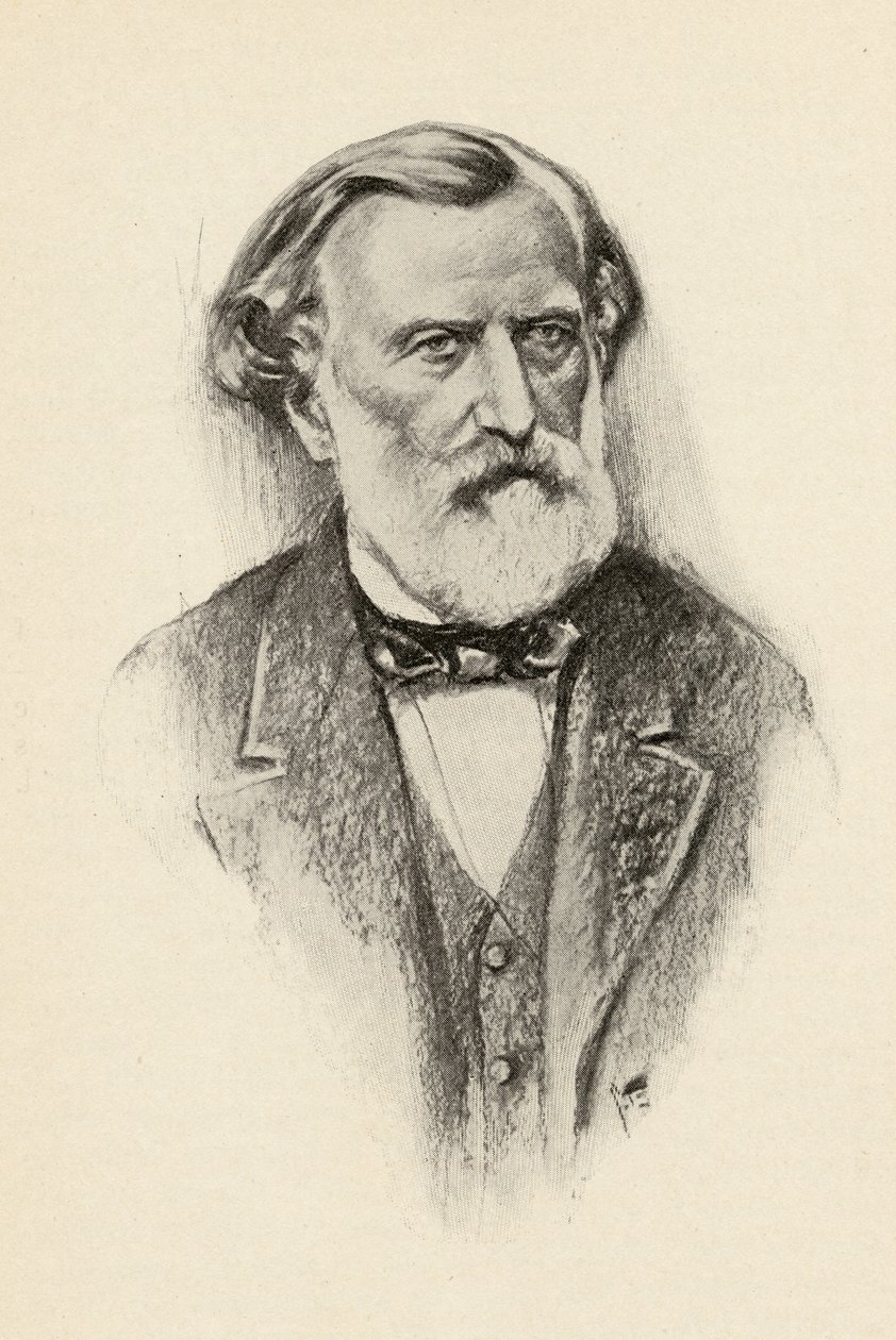 Ambroise Thomas (1811-96) illustration från "The Lure of Music" av Olin Downes, 1922 av Chase Emerson