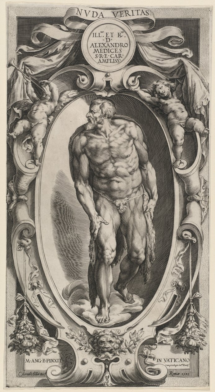 Johannes Döparen, 1591. av Cherubino Alberti