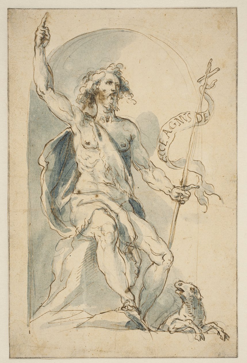Johannes Döparen av Cherubino Alberti