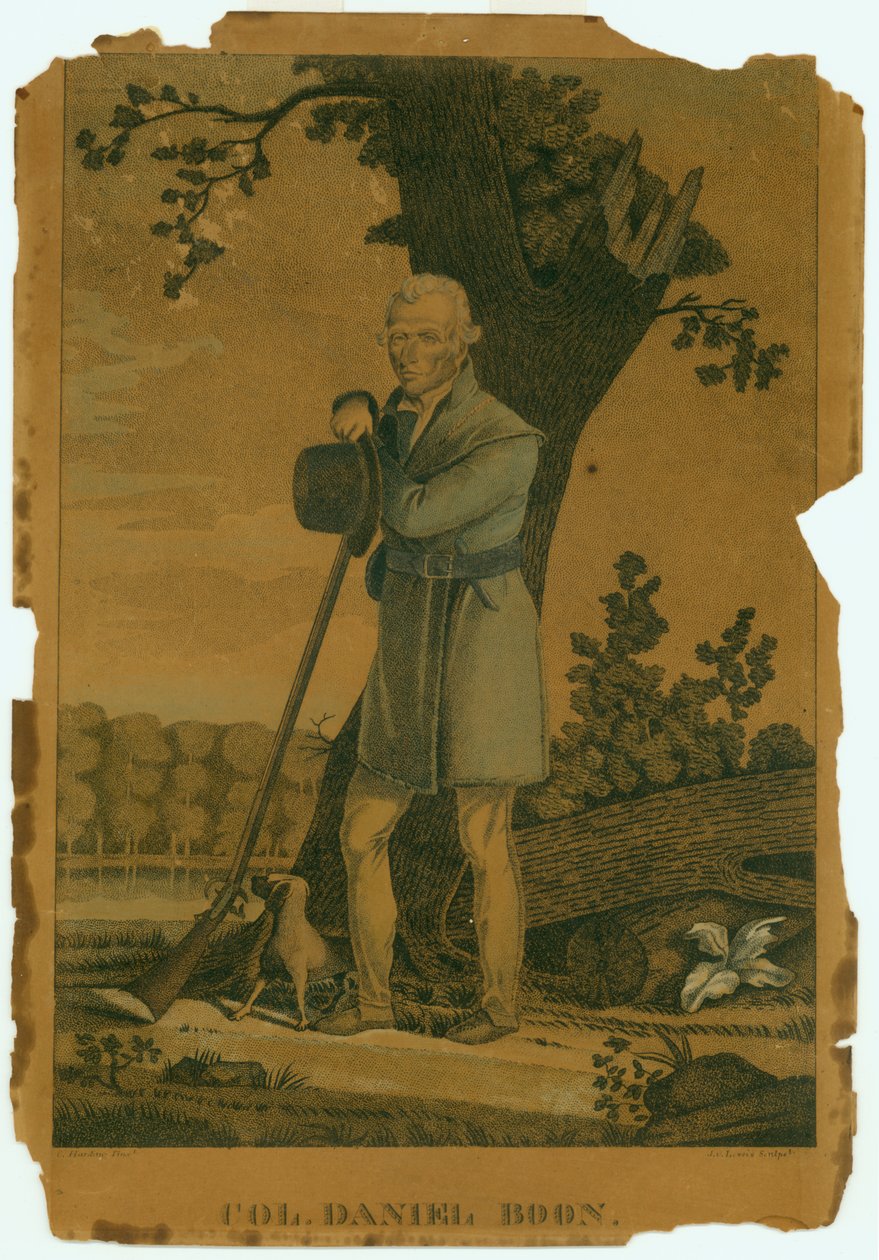 Överste Daniel Boon av Chester Harding