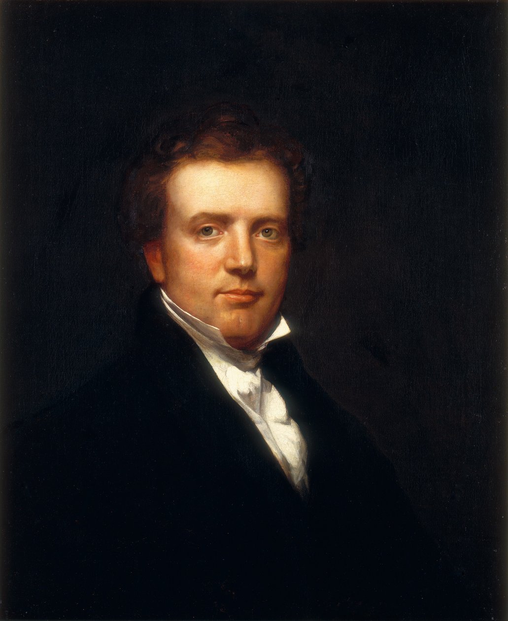 Självporträtt, ca. 1825. av Chester Harding