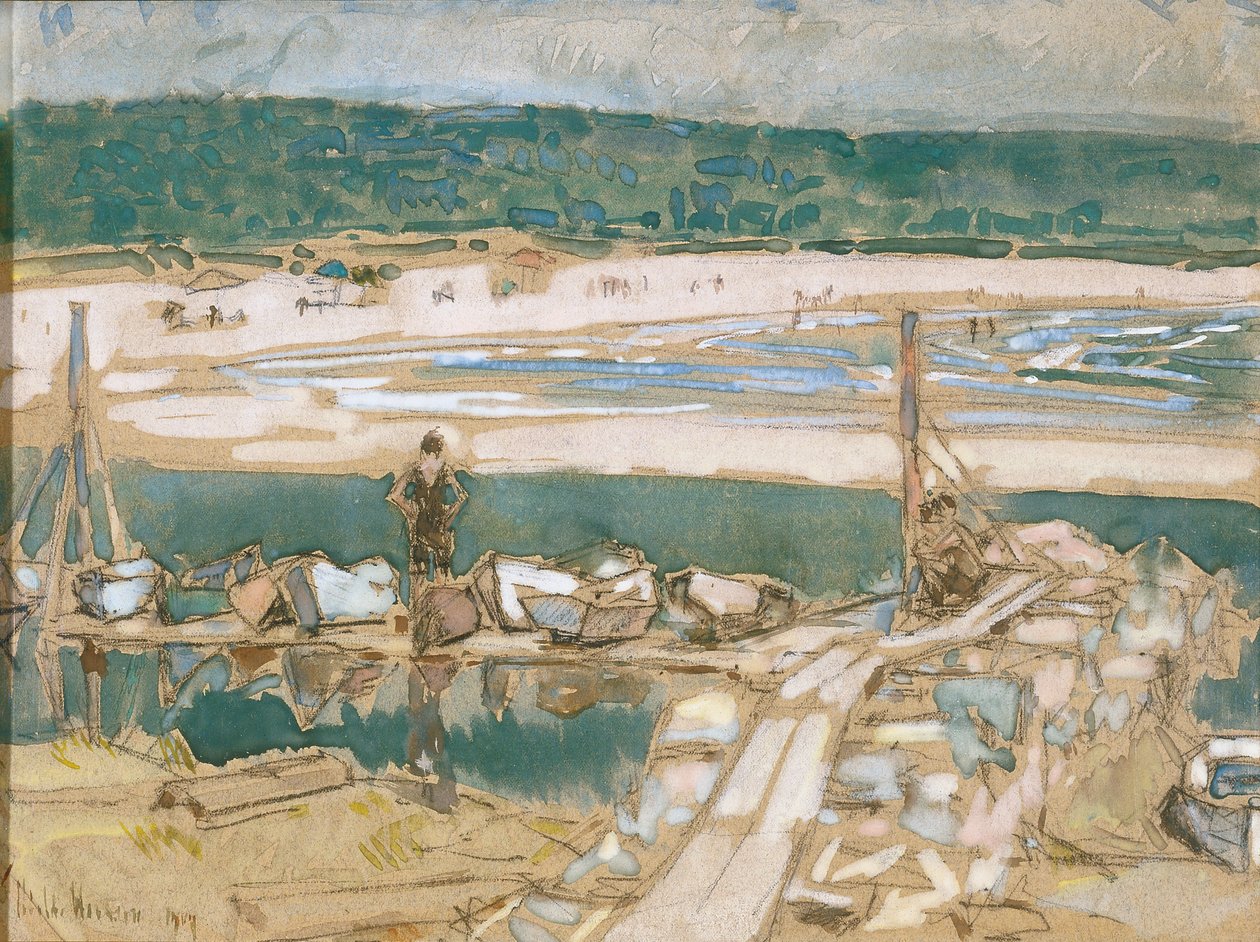 Good Harbour Beach, Gloucester av Childe Frederick Hassam