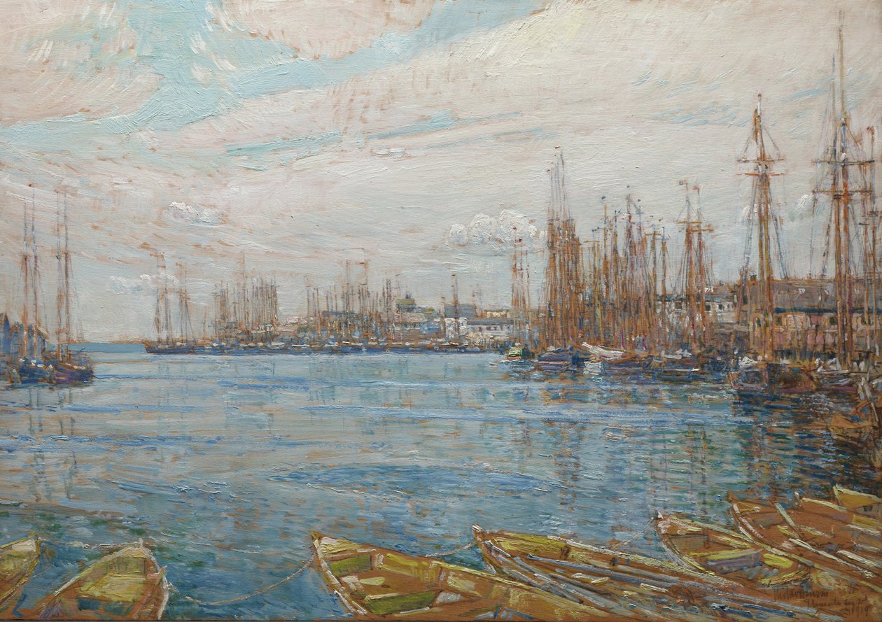 Tusen masters hamn av Childe Frederick Hassam