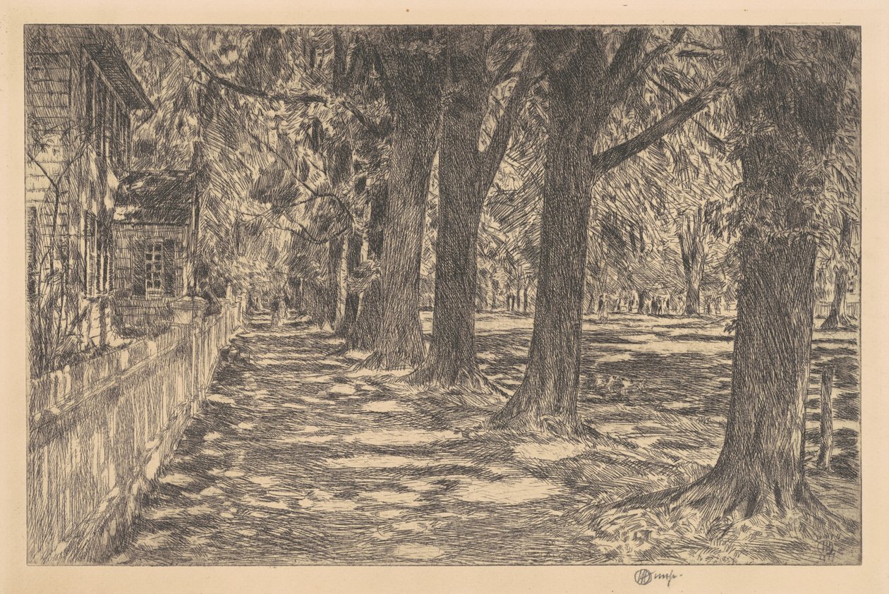 Easthampton av Childe Hassam