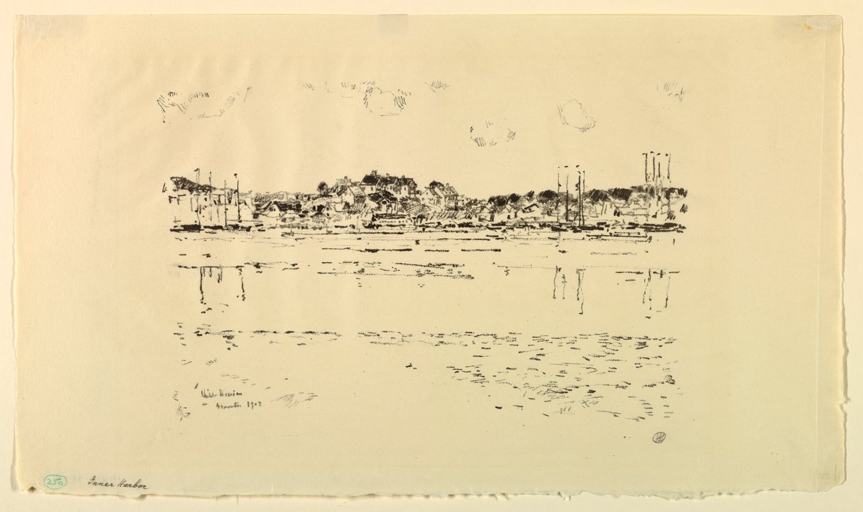 Inre hamnen av Childe Hassam