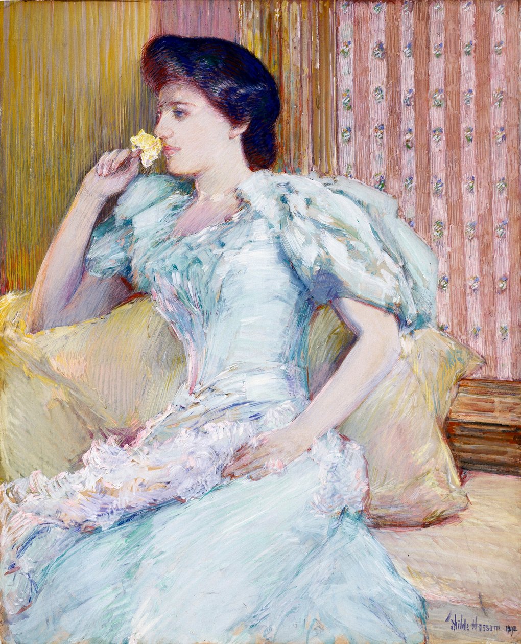 Lillie (Lillie Langtry) av Childe Hassam