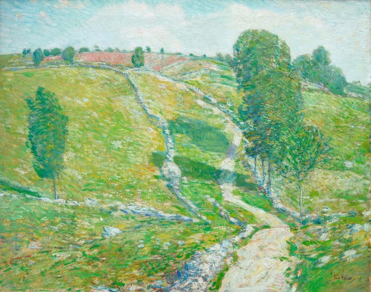 Väg i Land of Nod av Childe Hassam