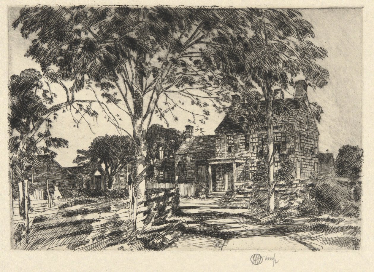 Walt Whitman av Childe Hassam